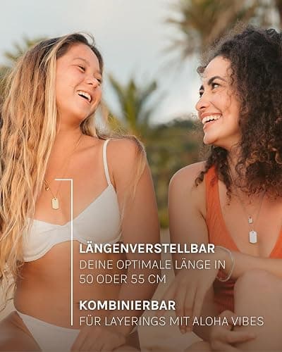 Purelei® Heart Charm Kette Damen – Halskette Damen aus langlebigem Edelstahl – Wasserfeste Kette – 50-55 cm Länge verstellbar – Halskette für deinen individuellen Look thumbnail 6