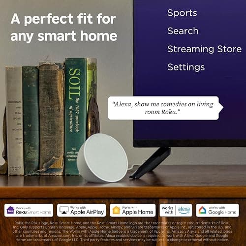 Roku Smart TV – 24-Inch Select Series, 720p HD TV – Roku TV with Voice Remote – Flat Screen LED Television with Wi-Fi for Streaming Live Local News, Sports, Family Entertainment thumbnail 8