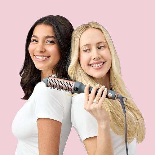 Hairitage Heated Curl Brush - 1.5 Inch Thermal Round Brush for Smooth & Frizz-Free Hair -10 Minute Blowout -Effortless Curls - Refresh Your Look - Ceramic Tourmaline Ion Technology - Up to 400 Degrees thumbnail 8