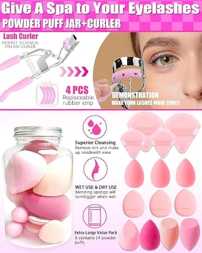 YIDUO Lash Clusters Kit 1400PCS Manga Wet Look Soft Thin Lashes 40D 50D 60D 80D 9-16mm Continuous Length D Curl Individual Lashes with Fairy Manga Bottom Lashes Full DIY Lash Tools Set for Beginner thumbnail 9