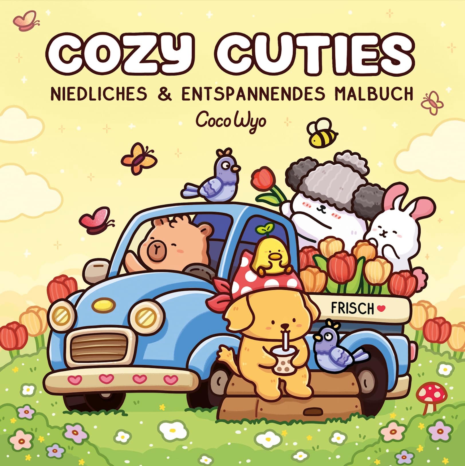 Cozy Cuties: Malbuch für Erwachsene, Teenager und Kinder (Cozy Spaces Coloring): 2 - Image 1