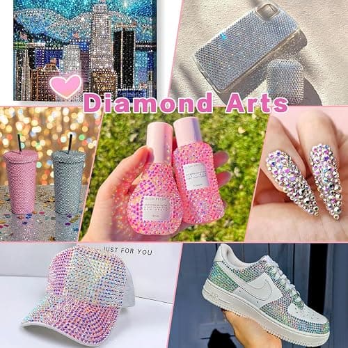 ALTRJO 52000Pcs 42 Colors Resin Jelly Rhinestones for Bedazzling, 3mm Multicolor Resin Flatback Gems for Diamond Art, Bedazzler Kit with 3Pcs 10ml B7000 Jewelry Glue for DIY Crafting Shoes Nail Art thumbnail 4