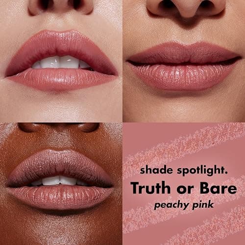 e.l.f. Cream Glide Lip Liner, Truth or Bare | Highly-Pigmented Pencil For Shaping & Sculpting Lips, Semi-Matte Finish, Vegan & Cruelty-Free thumbnail 2