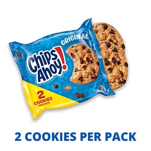 CHIPS AHOY! Original Chocolate Chip Cookies, 20 Snack Packs (2 cookies per pack) thumbnail 5
