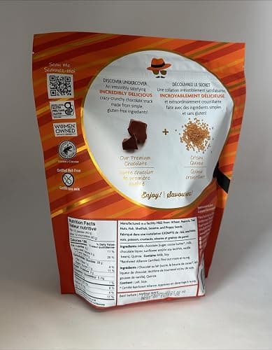 Undercover Milk Chocolate Quinoa Crisp, 434 grams thumbnail 2