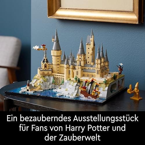 LEGO Harry Potter Schloss Hogwarts mit Schlossgelände - Set zum Sammeln für Erwachsene inkl. Hauptturm & Astronomieturm, Kammer des Schreckens & Architekt Minifigur - 76419 thumbnail 4