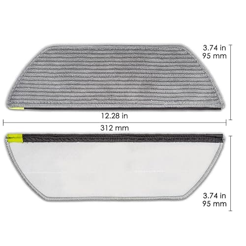 (5 Pack) Replacement Mop Pads for Shark AV2800ZE, RV2820YE, RV2820ZE, AV2820S, AV2820AE, RV2800AE, RV2800S, RV2800YE, RV2800ZEUS, AV2810ZE, AV2810YS, RV2810YS, UR2850YS, UR2850YEUS, UR2860YS thumbnail 2