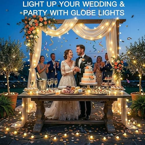 suddus String Lights for Bedroom, 33ft 100 Led Connectable Globe String Lights Indoor, Hanging Fairy Lights Plug in with Remote for Classroom, Room, Dorm, Outdoor, Christmas Tree Decor, Warm White thumbnail 7