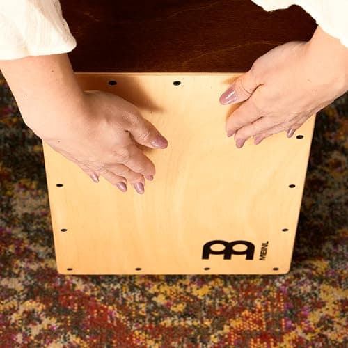 Jam Cajon Box Drum with Snare and Bass Tone for Acoustic Music — MADE IN EUROPE — Baltic Birch Wood, Play with Your Hands, 2-YEAR WARRANTY thumbnail 13
