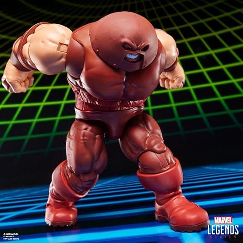 Marvel Legends Series Gamerverse Marvel's Juggernaut Action Figure Collectible, Brown | Retro Video-Game Look, 8.9 in, 3 Accessories, Power Fx, 20 Plus Pts, Window-Box thumbnail 8