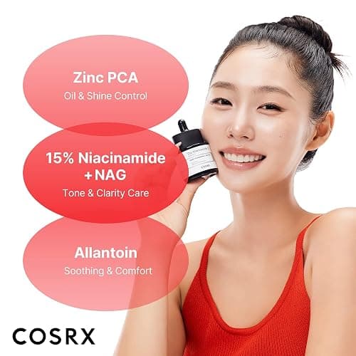 COSRX 15% Niacinamide Face Serum, 0.67 fl oz, Pore Minimizer Serum for Face, Even Skin Tone, Korean Skin Care thumbnail 3