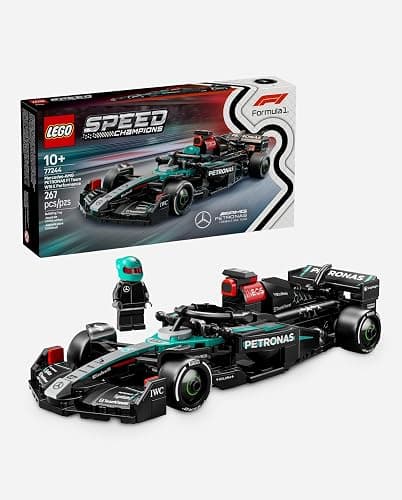 LEGO Speed Champions Mercedes-AMG F1 W15 Race Car Toy - Building Set for Kids, Boys & Girls, Ages 10+ - Toy Car for F1 Fans - Gift Idea for Birthday - 77244 thumbnail 8