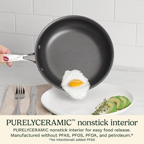 Cuisinart Chef's Classic™ Nonstick Hard Anodized 17 Piece Set w/Tempered Glass Lids thumbnail 4
