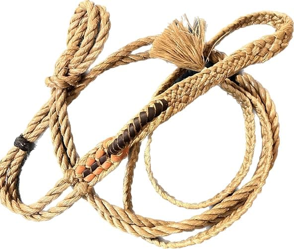 Steer Rope Riding Rope Right/Left-Hand Length with Knot 10' 6" High Strength |Polypropylene Rope| Rope Knots| Steer Riding Rope Comfortable and Durable thumbnail 5