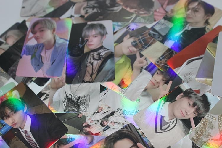 Yuto kpop Laser Photocard 55pcs Laser Card Kpop LOMO Cards Kpop Album Card lase message Postcard Gift for Fans Daugher thumbnail 6