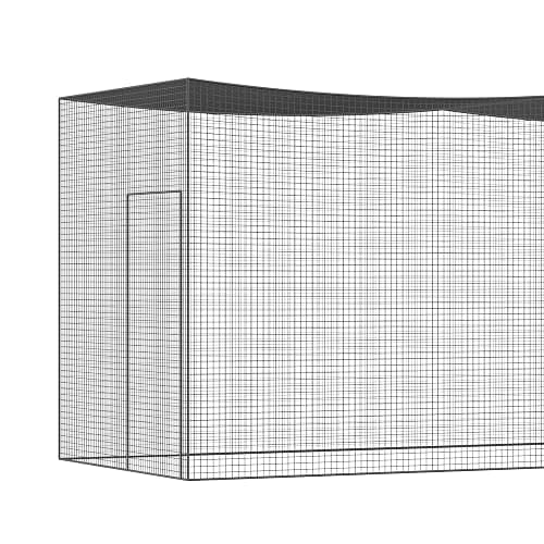 VEVOR Batting Netting,Training Net for Softball Baseball Batting Hitting | 10/35/42/55/70 FT Professional Practice Portable Pitching Cage,Heavy Duty Enclosed PE Net,Indoor,Outdoor,Backyard(NET ONLY) thumbnail 12