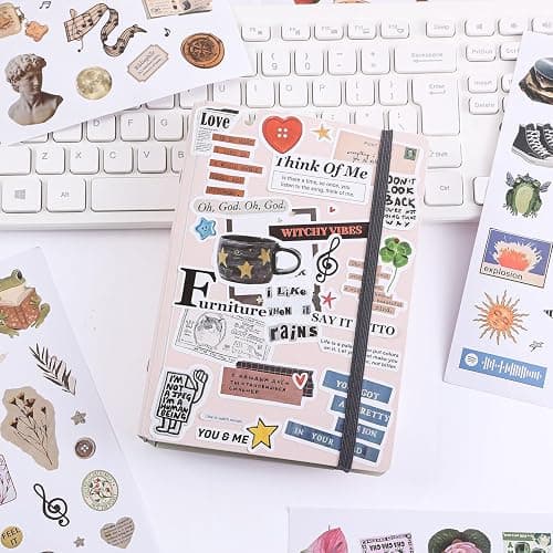 Girl's Korean Sticker Book, Food and Daily Life Theme - 1300+ Cute Dream Style Foodie Stickers, for DIY Scrapbooking Journaling Handbook Decoration Pink thumbnail 5