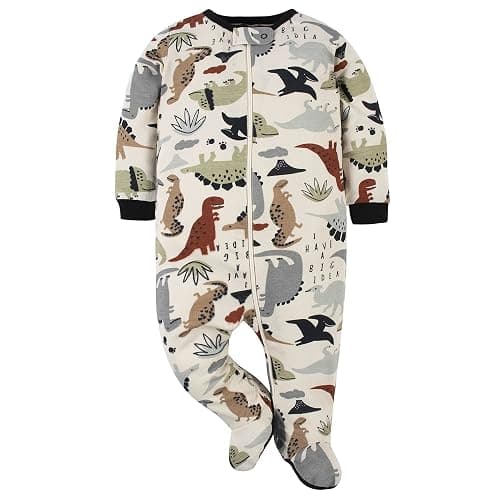Gerber baby-boys 4 Pack Sleep 'N Play Footie thumbnail 4