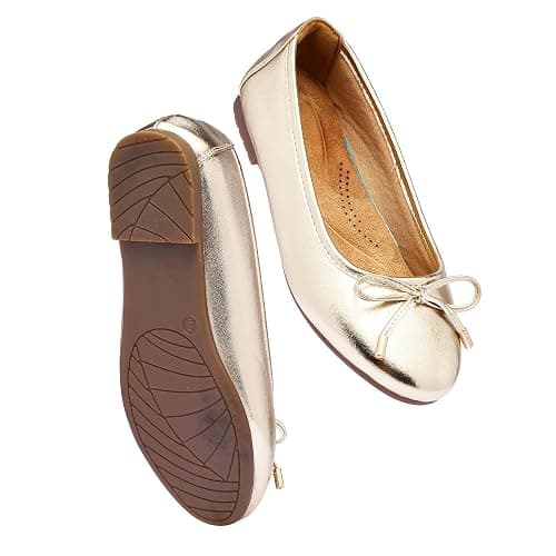 Gasfly Women's Shine Ballet Bow Dressy Flats Round Toe Slip On Foldable Flats Dress Work Shoes for Business Casual Office thumbnail 4