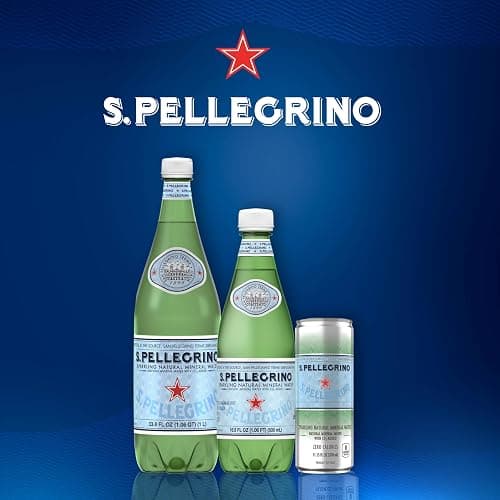 S.Pellegrino Sparkling Natural Mineral Water, Plastic Bottles, 16.9 Fl Oz (Pack of 12) thumbnail 7