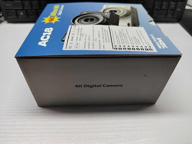 4K Digital Camera for Photography, 72MP Autofocus 2.8" 270°Flip Screen Vlogging YouTube Camera, 18X Zoom Compact Travel Cameras for Teens Beginners, 64GB Card & Battery thumbnail 13