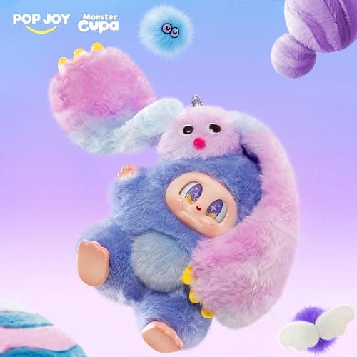 POP JOY Plush Blindbox Monster Cupa Cosy Stuffed Keychain (Random 1) | Includes 1 random Monster Cupa plush figure blindbox, perfect for collecting, displaying, or carrying anywhere. thumbnail 7