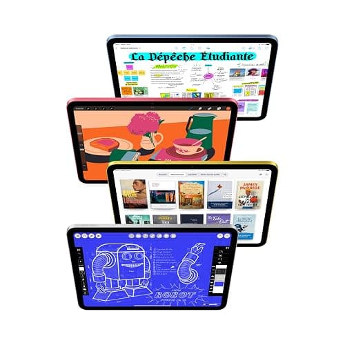Apple iPad avec Puce A16 : Écran Liquid Retina 11 Pouces, 128 Go, Wi-FI 6, caméras Avant/arrière 12 Mpx, Touch ID, autonomie d’Une journée – Rose thumbnail 2