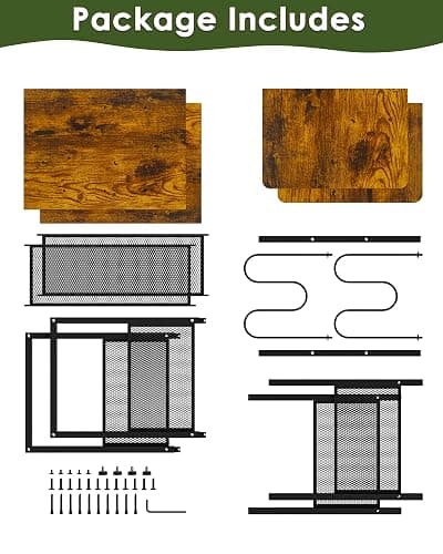 Honkazita Record Player Stand 3-Tier, Vinyl Record Storage up to 200 Albums, Record Player Table Vinyl Holder, Space-Saving Turntable Stand End Table for Bedroom & Living Room thumbnail 9