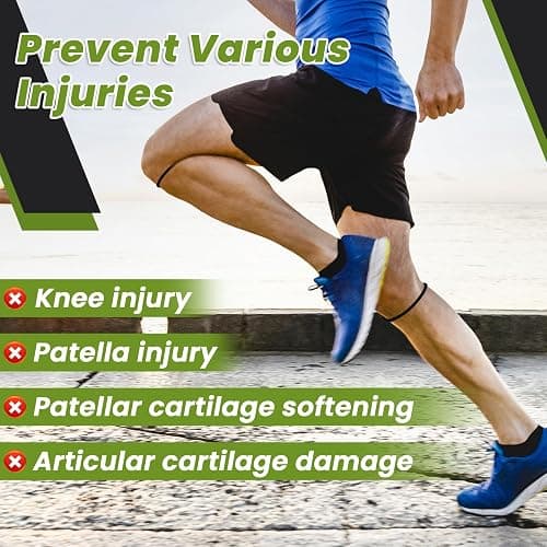 Aolabela 2PCS Patellar Tendon Knee Strap Knee Band for Knee Pain Relief Patella Band for Basketball Running Sports Breathable Patellar Tendon Support Strap thumbnail 5