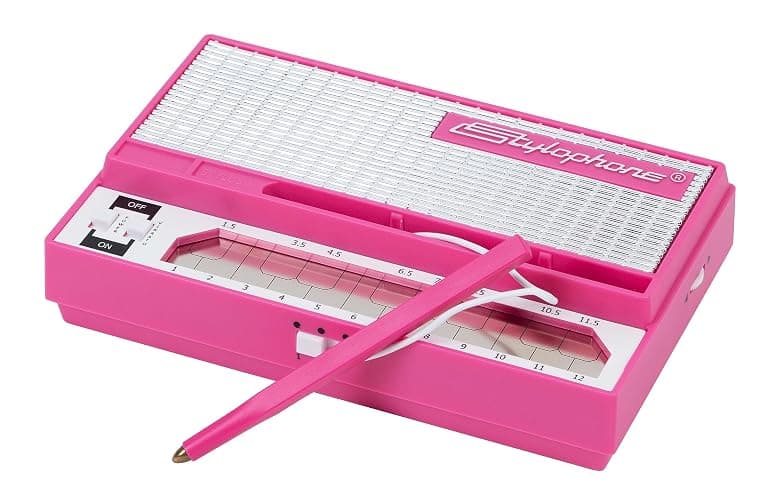 Stylophone Pink - The Original Pocket Electronic Synthesizer - Special Edition | Synth Musical Instrument | Synthesizer Keyboard | Stylophone Instrument thumbnail 2