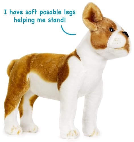 TigerHart Bobby The Boston Terrier Boxer - 14.5 Inch Large Dog Stuffed Animal Plush thumbnail 5