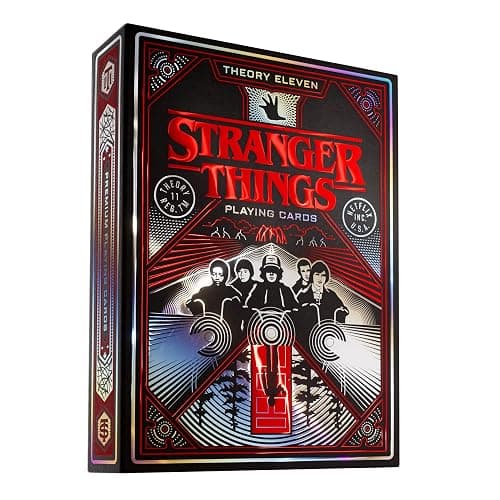 theory11 Stranger Things Premium Playing Cards, Poker Size Standard Index - Image 1