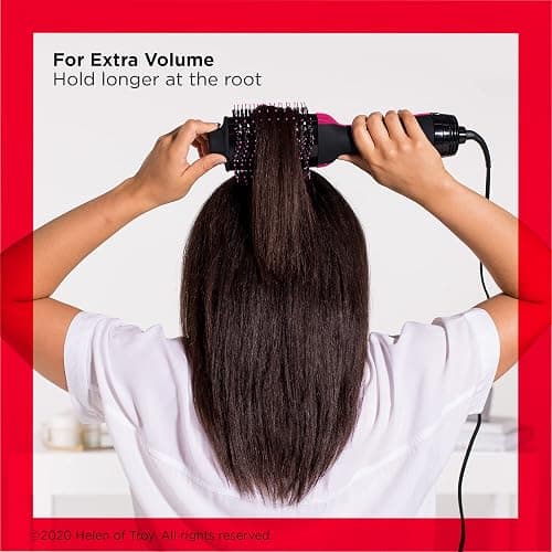 Revlon RVDR5222F One-Step Volumizer and Ionic Hair Dryer with Advanced Ionic Technology, Hot Air Brush, Less Frizz, 3 Heat/ 2 Speed Settings, Black thumbnail 6