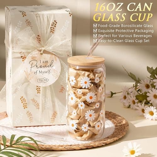 Spa Gifts for Women Teen Girl Gifts Trendy Stuff, Positive Affirmation Cards & Self Care Baskets Preserved Rose Flowers Set, Get Well Easter Birthday Mothers Day Gift for Mom Her Grandma Girls Friend thumbnail 7