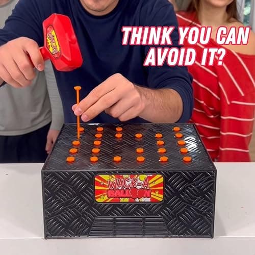 Wack A Balloon - Strategy Balloon Popping Game for Kids and Adults, Family Game Night Favorite, Perfect for Holiday, Party, Classroom Games thumbnail 4