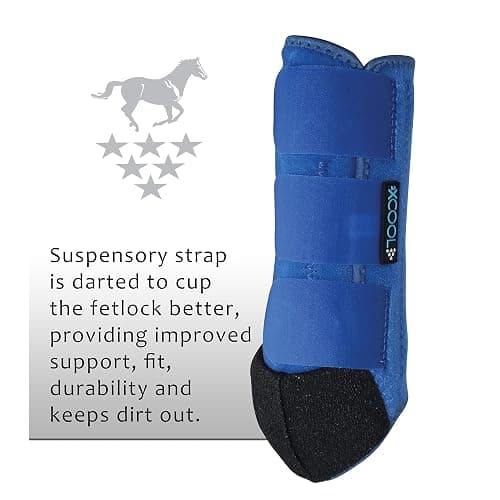 Professional's Choice 2XCOOL Sports Medicine Horse Boots | Protective & Breathable Design for Ultimate Comfort & Durability in Active Horses | Value 4 Pack thumbnail 7