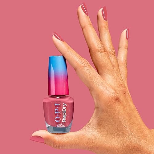 OPI RapiDry Quick Dry Nail Polish Colors | Opaque, Crème, & Shimmer Winter Shades | Smudge Proof, and Fast Drying in 60 Seconds | Vegan Formula | Snow Time to Waste | Holiday 2025 thumbnail 4