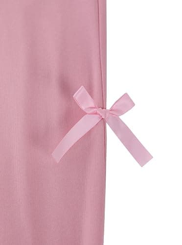 Ecolala Girls Wide Straight Leg Loose Sweatpants Elastic Waist Drawstring Jogger Pants thumbnail 4