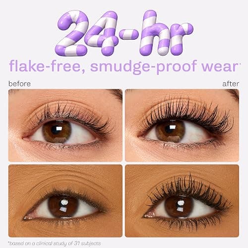 tarte tartelette tubing mascara – Lash Extensions in a Tube, Easy-to-Remove Eye Makeup, Clinically Proven to Volumize & Curl, 24Hr Smudge-Proof Longwear, Vegan & Cruelty-Free thumbnail 6