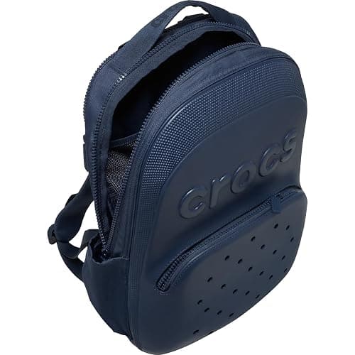 Crocs Classic Backpack, Personalize with Jibbitz Charms, Navy, One Size thumbnail 3