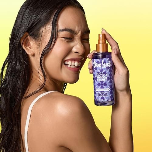 Tree Hut Violet Victory Hair & Body Mist, Alcohol-Free Body Spray, 6 Fl Oz | Alcohol-Free, Lavender & Vanilla Orchid Scent, Perfume Mist for Hair & Body, Everyday Fragrance Spray for Women thumbnail 4
