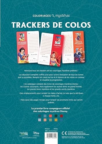 Livre compagnon - Les trackers de coloriages mystères Disney thumbnail 2