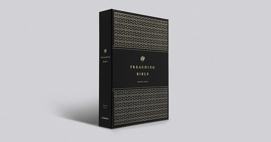 ESV Preaching Bible (Goatskin, Black) thumbnail 3