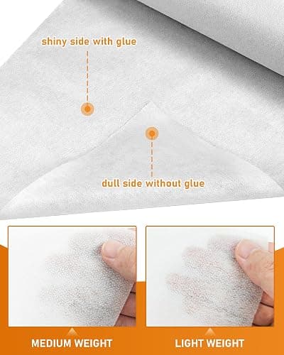 Iron on Non-Woven Fusible Interface thumbnail 3