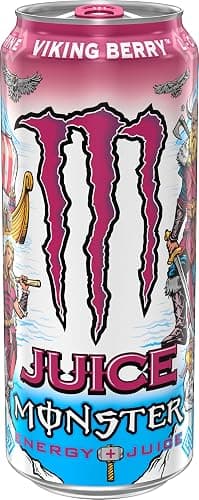 Monster Energy Juice Viking Berry, Energy + Juice, Energy Drink, 16 Ounce (Pack of 15) thumbnail 3