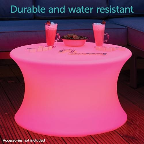 tickit Sensory Glow Table, 20 Colors, Rechargeable | Sensory Room Lights, Large Play Table for Toddlers thumbnail 5