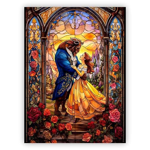 Bellatoi Diamond Painting, Diamond Art, Diamond Painting Pictures for Adults and Children, DIY Painting Kits for Bedroom Living Room Wall and Entrance Decoration - Image 1
