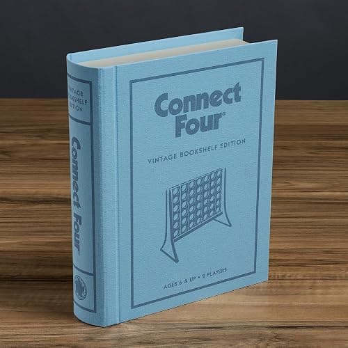 WS Game Company Connect Four Vintage Bookshelf Edition thumbnail 6