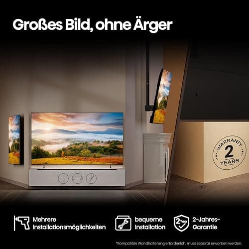 Hisense 100E7NQ 254 cm (100 Zoll) Fernseher, 4K UHD, QLED, HDR10, HDR10+ decoding, HLG, Dolby Vision Atmos, 144Hz VRR, Smooth Motion, Bluetooth, Alexa Built-in, VIDAA Voice, Schwarz [2025] thumbnail 17