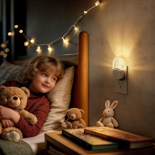 Night Lights Plug Into Wall [2 Pack], Color Changing Night Light for Kids, 8-Color RGB LED Nightlight with Dusk to Dawn Sensor for Bathroom Decor, Children Room, Gift thumbnail 5